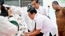 Presiden Jokowi dan Kepala Badan Pangan Nasional (Bapanas) Arief Prasetyo Adi. (Dok. TIm Komunikasi Bapanas)