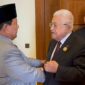 Presiden Indonesia terpilih 2024-2029, Prabowo Subianto bertemu Presiden Palestina, Mahmoud Abbas di sela KTT. (Dok. Tim Media Prabowo)

